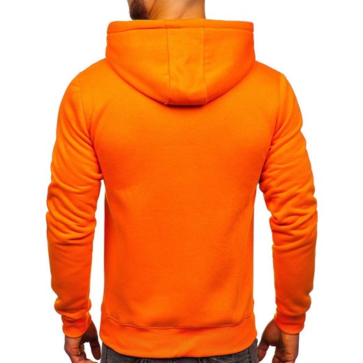 Bluza męska z kapturem pomarańczowa Denley 2009  Denley XL okazja  