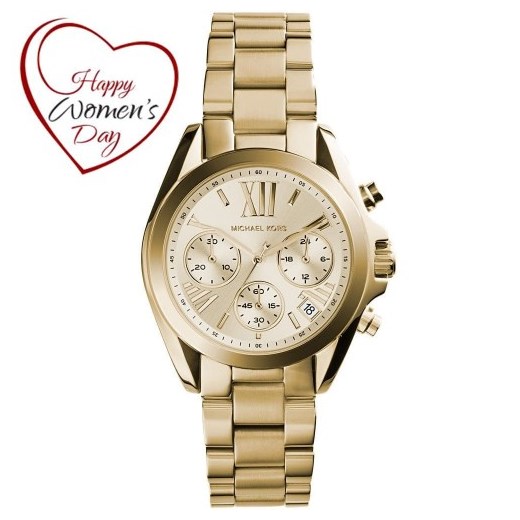 Złoty zegarek Michael Kors 