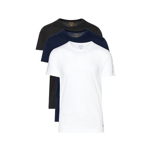 Polo Ralph Lauren 3-pack Dolna koszulka Czarny Niebieski Biały