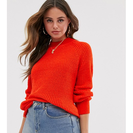 Wednesday's Girl – Sweter oversize o grubym splocie-Czerwony Wednesday`s Girl XS Asos Poland