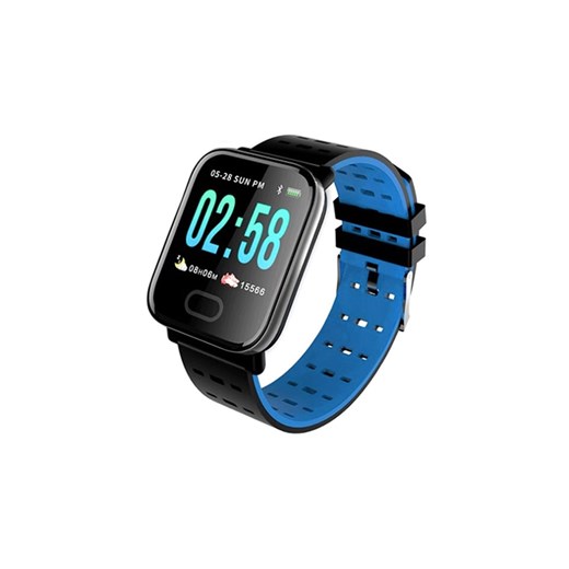 Smartwatch "RA6" w kolorze czarno-niebieskim  Roneberg OneSize Limango Polska