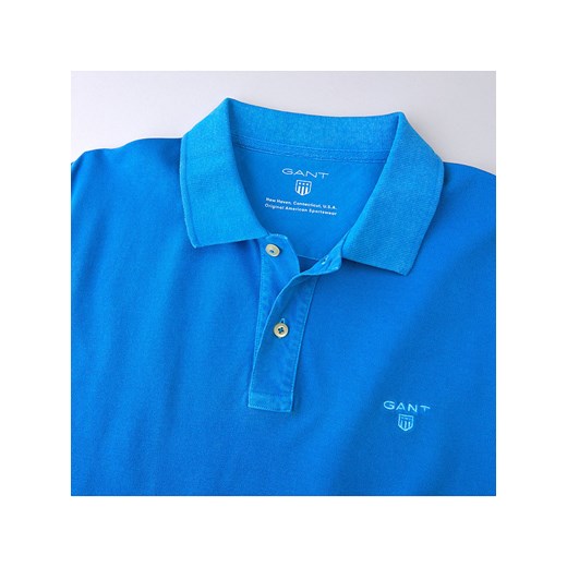 Koszulka polo w kolorze niebieskim Gant  XXL Limango Polska