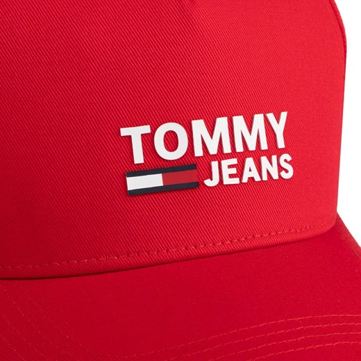Tommy Hilfiger Czapka z daszkiem Tjm Logo Cap AM0AM05622 Czerwony