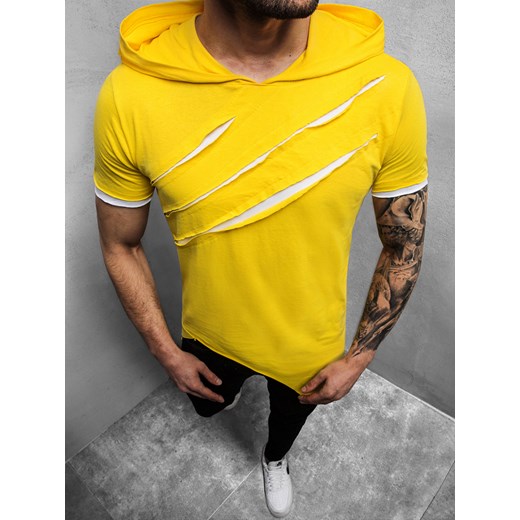 T-shirt męski żółty Ozonee 