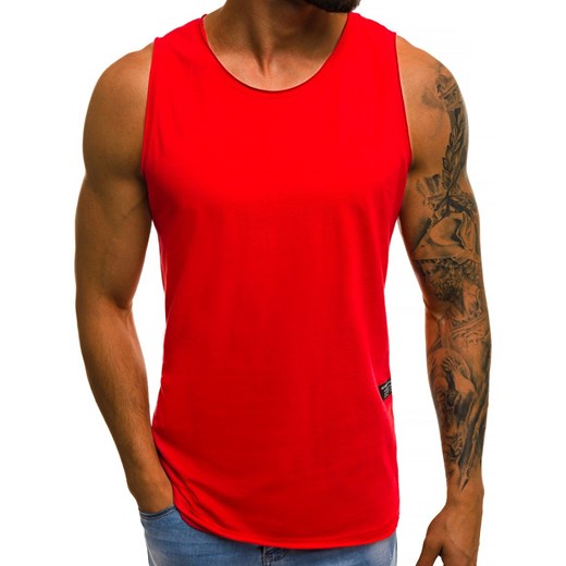 T-shirt męski czerwony Ozonee 