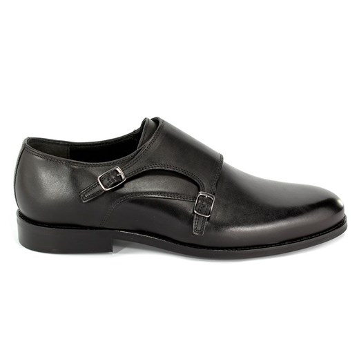 Buty eleganckie męskie Duo-men skórzane 