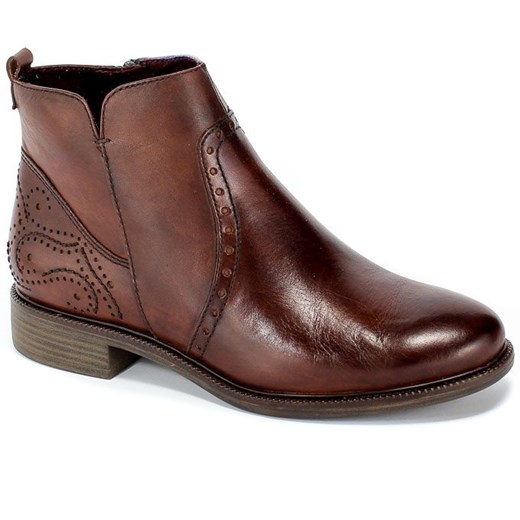 Botki Tamaris 1-25397-23 449 Chestnut Brązowy Tamaris  39 okazja multimoda.shop 