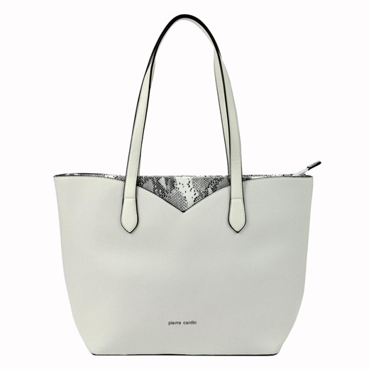 Shopper bag Pierre Cardin bez dodatków elegancka 