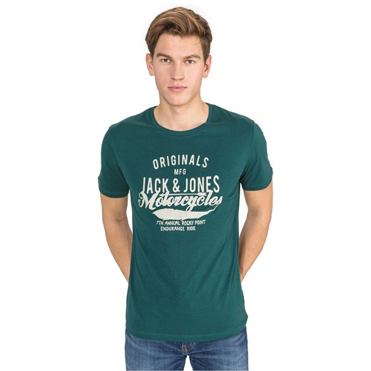 Jack & Jones Zugga Koszulka Zielony Jack & Jones  XL promocja BIBLOO 
