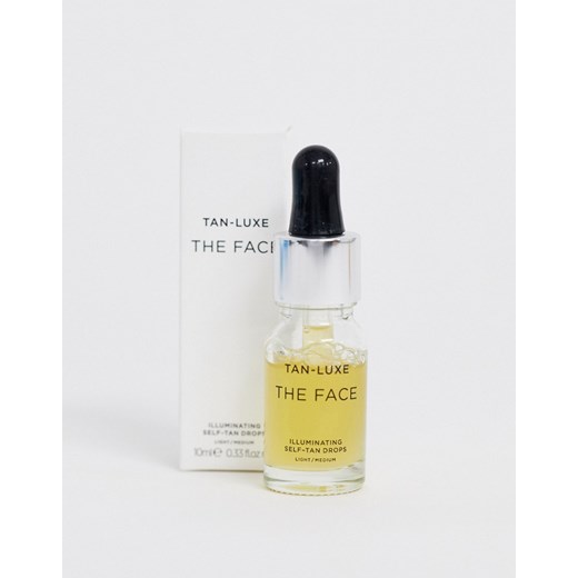 Tan Luxe – The Face – Rozświetlające serum samoopalające, odcień jasny/średni 10 ml-Brak koloru
