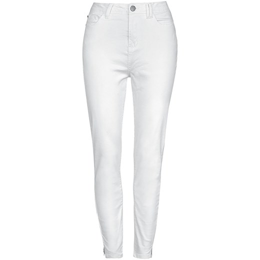 Stitch and Soul - DOB White Jeans - Jeansy - biały   L 