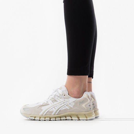 Buty sportowe damskie Asics gel kayano płaskie sznurowane bez wzorów 