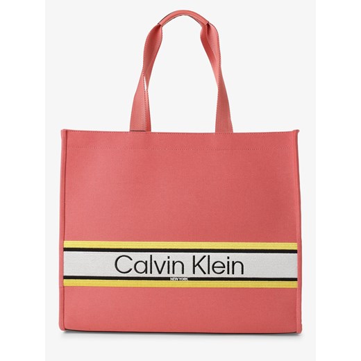 Shopper bag Calvin Klein mieszcząca a5 