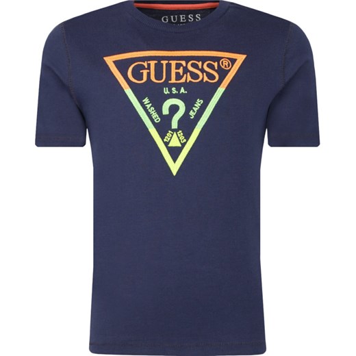 T-shirt chłopięce Guess z nadrukami 