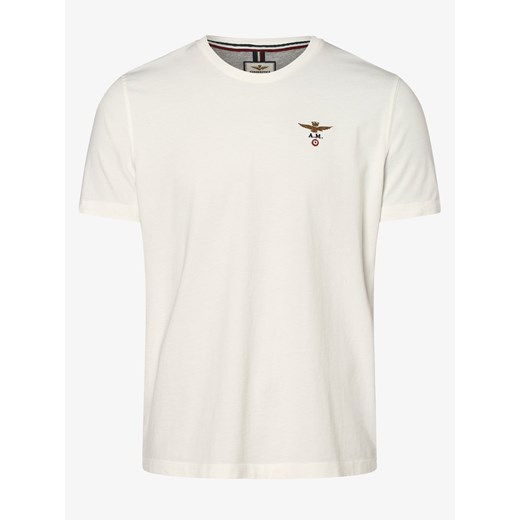 Aeronautica - T-shirt męski, biały Aeronautica  XXL vangraaf