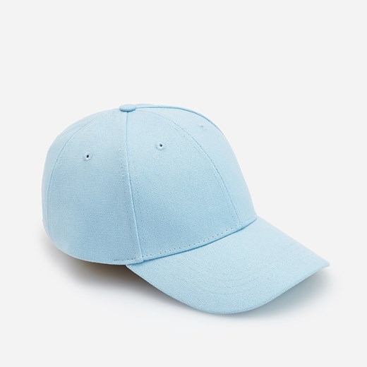 Reserved - Bawełniana czapka z daszkiem - Niebieski Reserved  One Size 