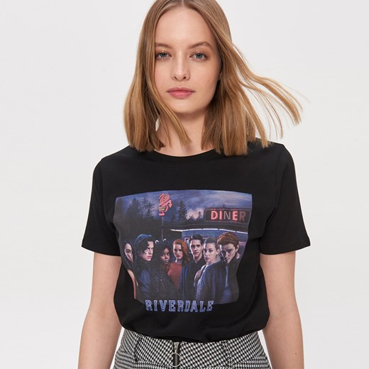 House - Koszulka z nadrukiem Riverdale - Czarny House  XS 