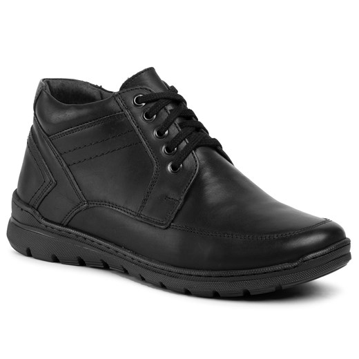 Buty zimowe męskie czarne Lasocki For Men casualowe