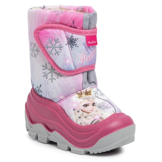 Buty zimowe dziecięce Muflon na rzepy