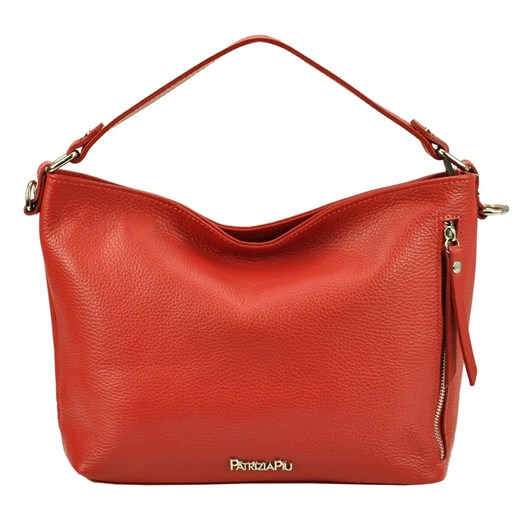 Shopper bag Patrizia Piu matowa na ramię elegancka bez dodatków 