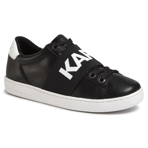 Sneakersy KARL LAGERFELD - KL61236 Black Lthr