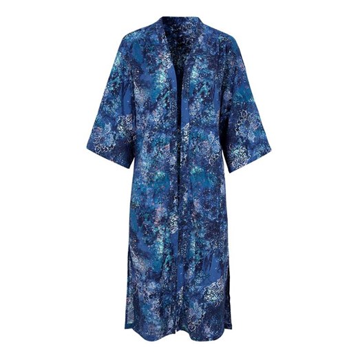Długie kimono w niebieskie wzory  Cellbes 42/44 
