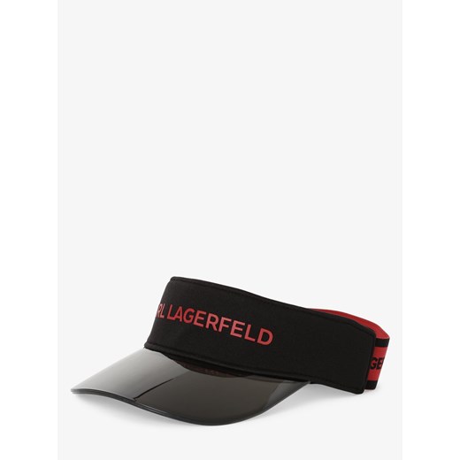 KARL LAGERFELD - Damska czapka z daszkiem, czarny Karl Lagerfeld  One Size vangraaf