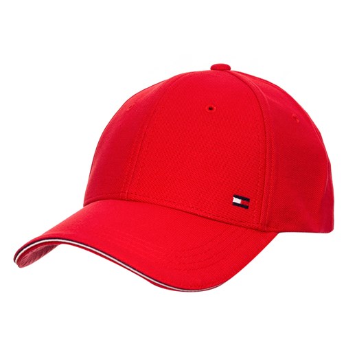 TOMMY HILFIGER CZAPKA Z DASZKIEM ELEVATED CORPORATE CAP RED AM0AM05763 XBE  Tommy Hilfiger  messimo