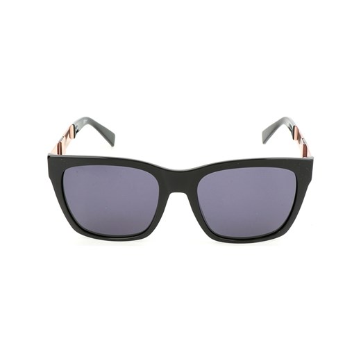 Damskie okulary przeciwsłoneczne w kolorze czarno-szaro-złotym  Max Mara 54 okazja Limango Polska 
