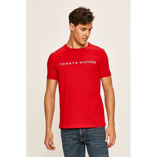 T-shirt męski Tommy Hilfiger z krótkimi rękawami na wiosnę 