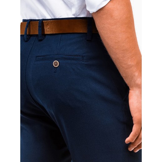 Ombre spodnie męskie bez wzorów 