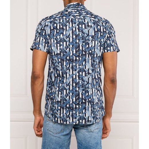 Koszula męska Guess Jeans w abstrakcyjnym wzorze 