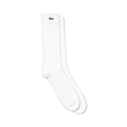 Skarpety Lacoste Sport Stretch Cotton Blend High Tennis Socks białe  Lacoste 36-40 bludshop.com