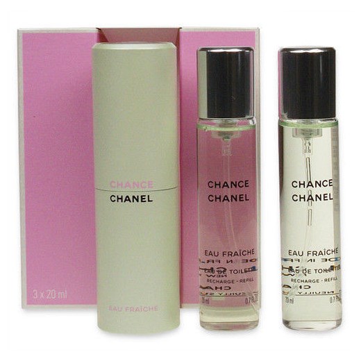 Chanel Chance Eau Fraiche 3x20ml W Woda toaletowa perfumy-perfumeria-pl rozowy codzienny