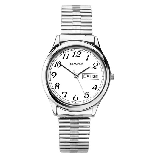 Zegarek srebrny Sekonda 