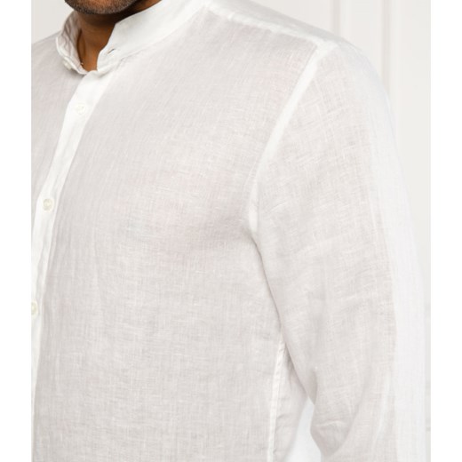 Hugo Lniana koszula Elvorini | Extra slim fit  Hugo Boss S Gomez Fashion Store