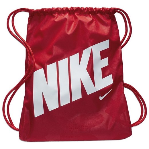 Worek na buty Nike Training GymSack czerwony sportowy  Nike uniwersalny wyprzedaż kajasport.pl 