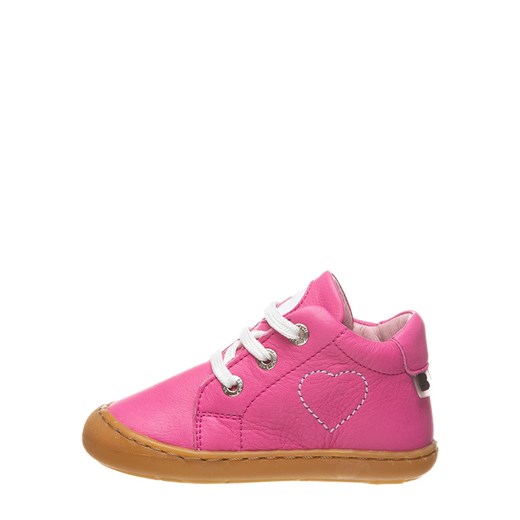 Skórzane sneakersy w kolorze różowym  Bo-bell 24 wyprzedaż Limango Polska 