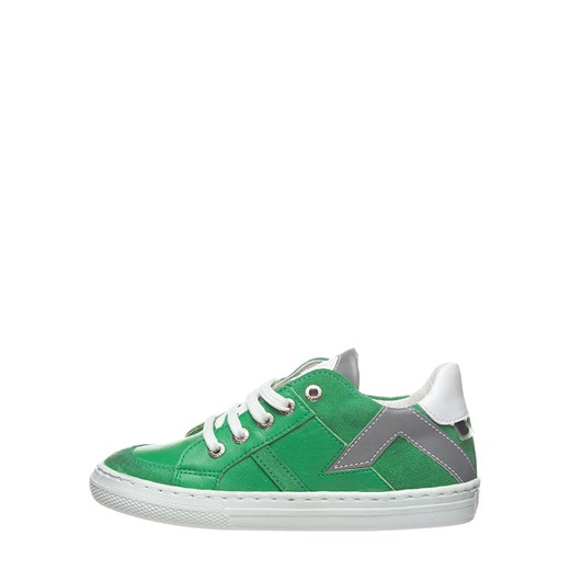 Skórzane sneakersy w kolorze zielonym Bo-bell  24 okazyjna cena Limango Polska 