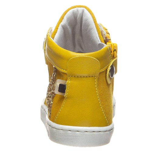 Skórzane sneakersy w kolorze żółtym Bo-bell  24 okazyjna cena Limango Polska 