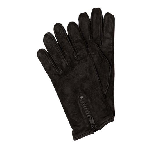 Rękawiczki skórzane z zamkiem błyskawicznym model ‘Garner’  Tigha S/M Peek&Cloppenburg 