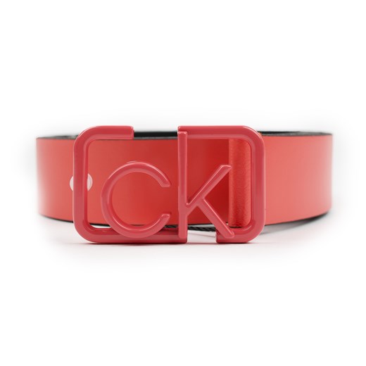 Calvin Klein różowy pasek CK Cast Belt Cav - 90 Calvin Klein 90 okazyjna cena Differenta.pl