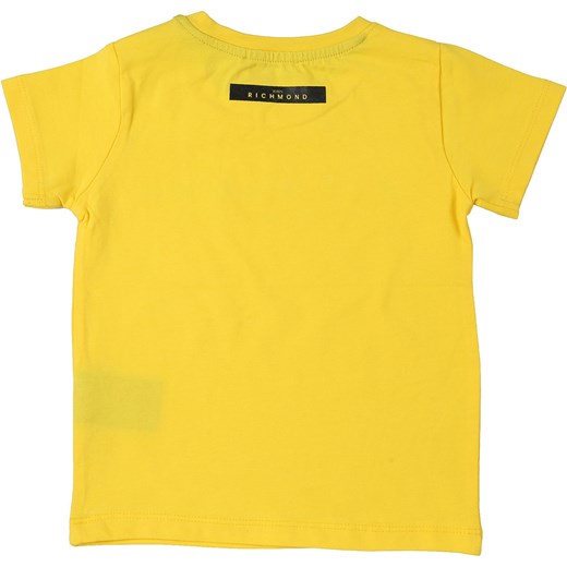 Richmond Koszulka Niemowlęca dla Chłopców, żółty, Bawełna, 2019, 12 M 18M 2Y 3Y 9M Richmond  12 m RAFFAELLO NETWORK