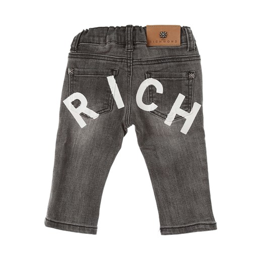 Richmond Jeansy Niemowlęce dla Chłopców, szary denim, Bawełna, 2019, 12 M 18 M 2Y 3Y 6M 9 M Richmond  9 M RAFFAELLO NETWORK