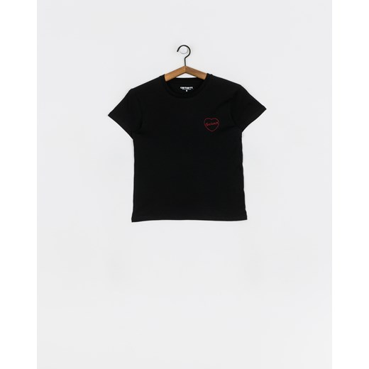 T-shirt Carhartt WIP Tilda Heart Wmn (black/etna red)