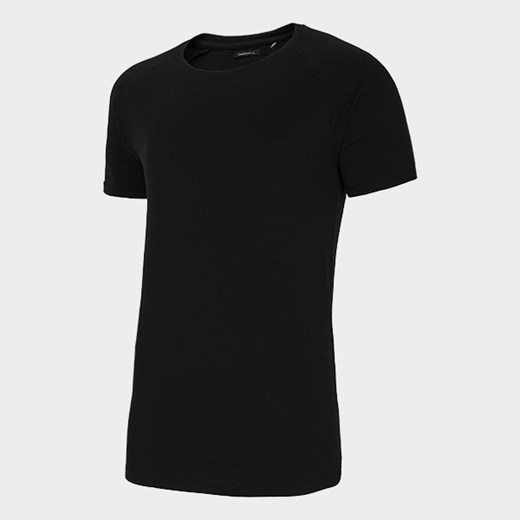T-shirt męski TSM601 - głęboka czerń  Outhorn XL 