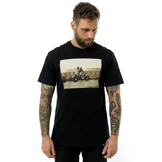 Koszulka męska Kamuflage* t-shirt Easy Rider black Kamuflage*  S matshop.pl