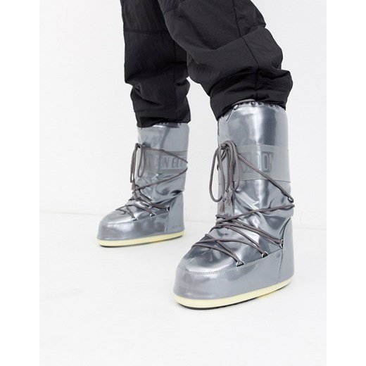 Buty zimowe męskie Moon Boot sznurowane casualowe 