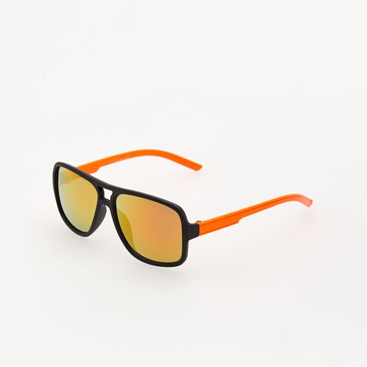 Okulary przeciwsłoneczne dziecięce brązowe Reserved 