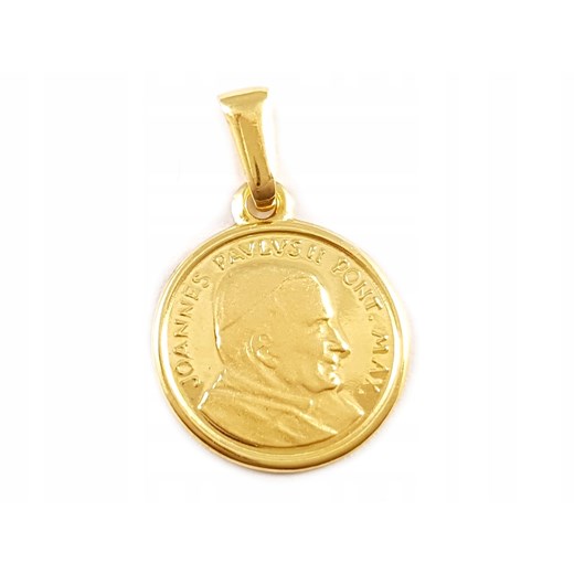 Medalik Papież Jan Paweł Złoto 585 1